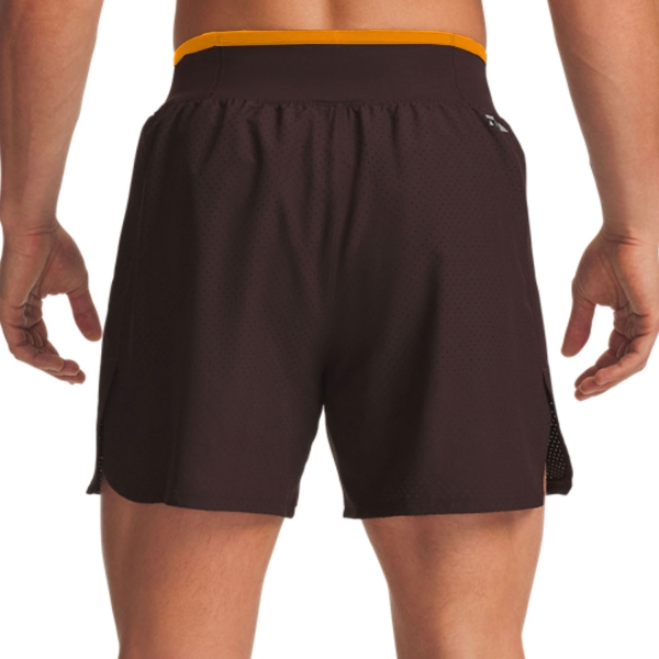 Under Armour Launch Pro 5in Shorts - Kona Brown/Reflective