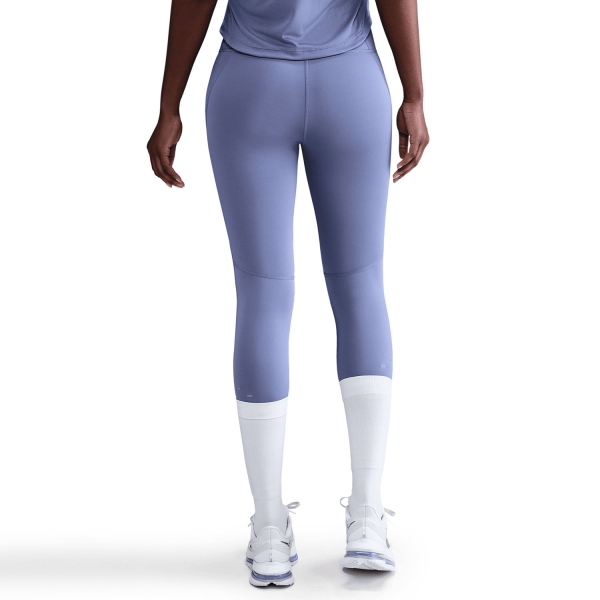 Nike Dri-FIT Tempo Swoosh 7/8 Tights - World Indigo/Black/Reflective Silver/White