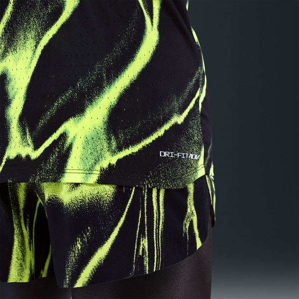 Nike Dri-FIT ADV AeroSwift AOP Top - Volt/White