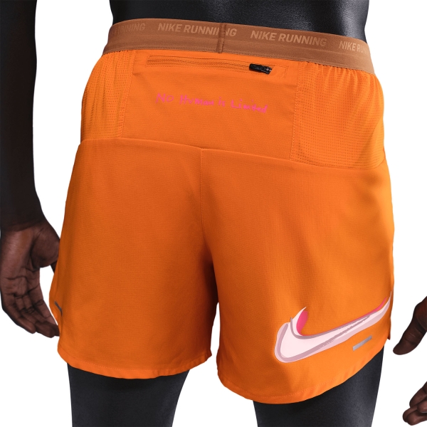 Nike Dri-FIT Stride 5in EK Pantaloncini - Bright Ceramic/Monarch