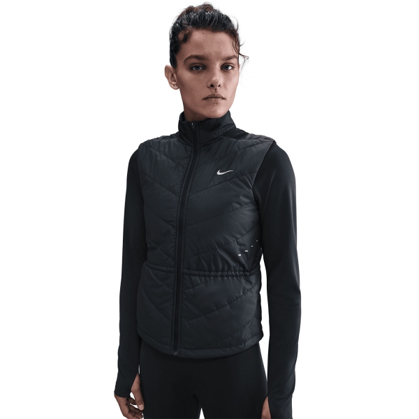 Nike Swift Gilet - Black/Reflective Silver