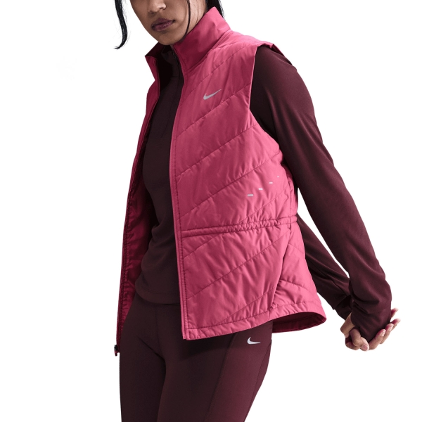 Women's Running Jacket Nike Swift Vest  Sweet Beet/Reflective Silver HV2655634