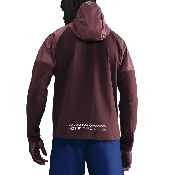Nike Repel Winterized Miler Jacket - Burgundy Crush/Red Sepia/Reflective Silver