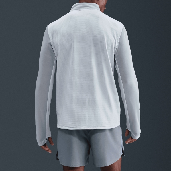 Nike Pacer Winterized Maglia - Pure Platinum/Light Smoke Grey/Volt/Reflective Silver