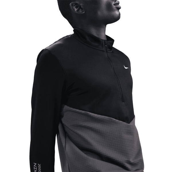 Nike Pacer Winterized Maglia - Anthracite/Black/Reflective Silver