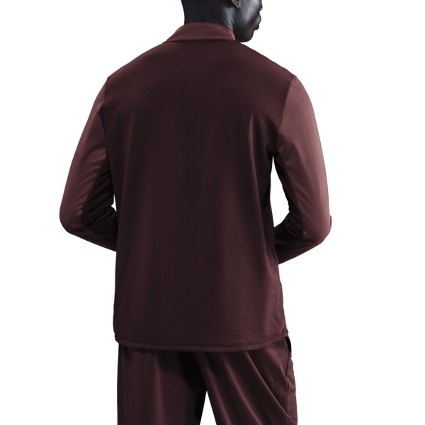 Nike Pacer Winterized Camisa - Burgundy Crush/Red Sepia/Reflective Silver