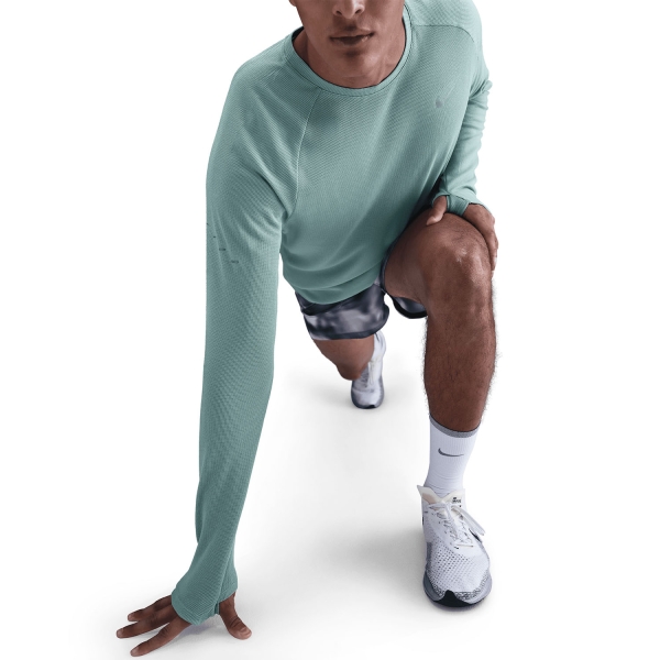 Nike Dri-FIT Stride Waffle Maglia - Cannon/Reflective Silver