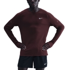 Nike Dri-FIT Stride Waffle Shirt - Burgundy Crush/Reflective Silver
