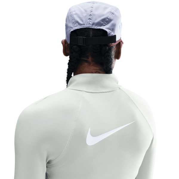 Nike Tempo Swoosh Maglia - Light Silver/White