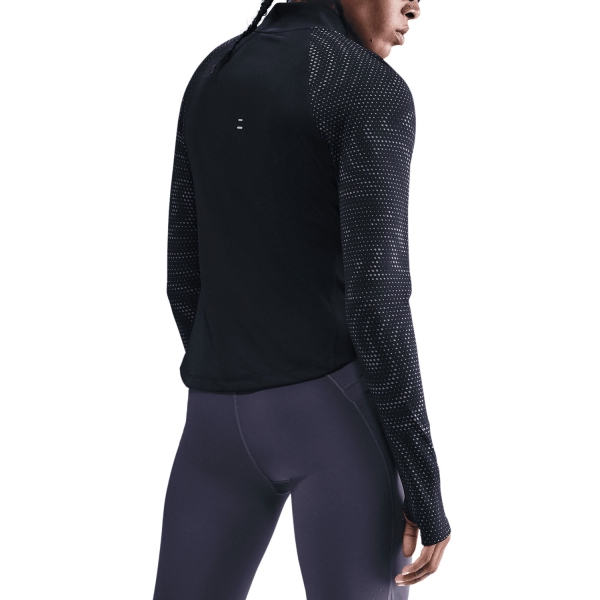 Nike Tempo Flash Maglia - Black/Reflective Silver