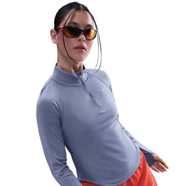 Nike Tempo Flash Maglia - World Indigo/Reflective Silver