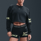 Nike Pro Dri-FIT Felpa - Seaweed/Light Lemon Twist/White