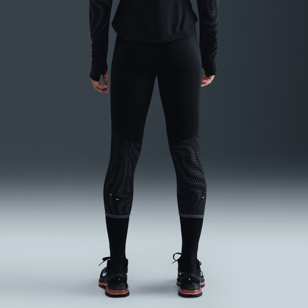 Nike Tempo 7/8 Tights - Black/Reflective Silver