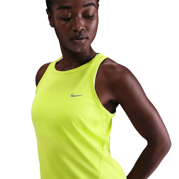 Nike Tempo Dri-FIT Canotta - Cyber/Reflective Silver