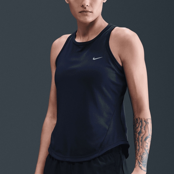 Women's Running Tank Nike Tempo DriFIT Tank  Midnight Navy/Reflective Silver HV3809410