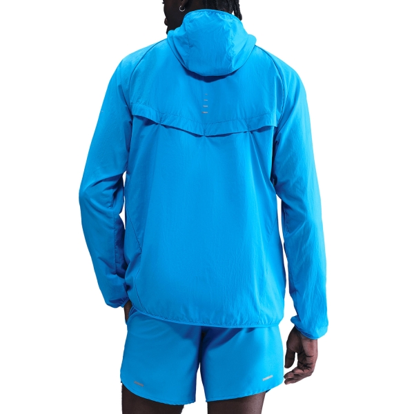 Nike Dri-FIT UV Stride Giacca - Blue Hero/Reflective Silver