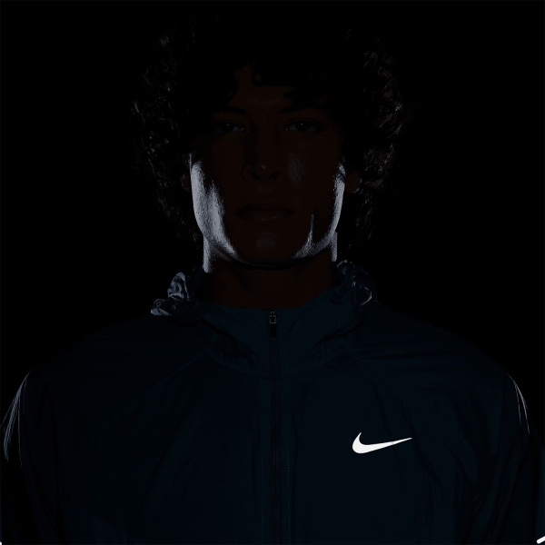 Nike Dri-FIT UV Stride Giacca - Blue Hero/Reflective Silver