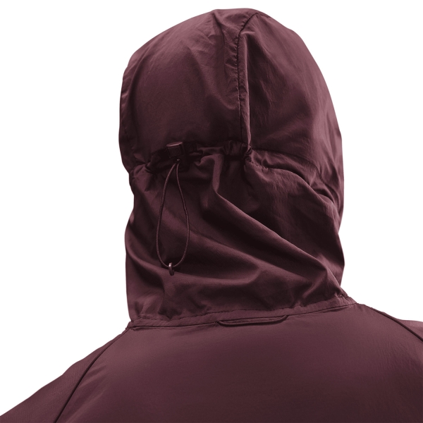 Nike Dri-FIT UV Stride Jacket - Burgundy Crush/Reflective Silver