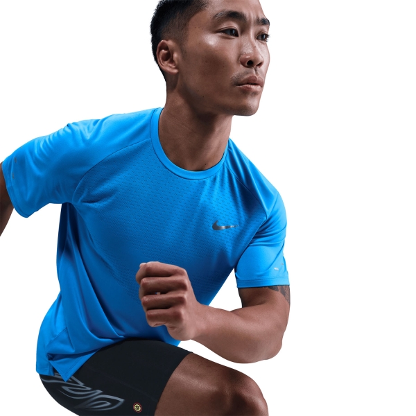 Nike Dri-FIT ADV Stride Maglietta - Blue Hero/Reflective Silver