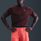 Nike Dri-FIT ADV Stride T-Shirt - Burgundy Crush/Reflective Silver