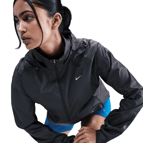 Nike Tempo Repel Giacca - Black/Reflective Silver