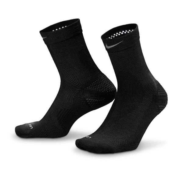 Calze Nike Wool Lightweight Pro Calze  Black/Dark Smoke Grey/Reflective Silver IF2508010