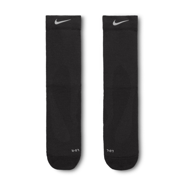 Nike Wool Lightweight Calcetines - Black/Dark Smoke Grey/Reflective Silver