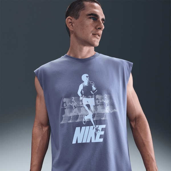 Nike Graphic OP Top - World Indigo