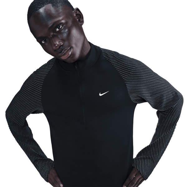 Nike Dri-FIT Pro Maglia - Black/Reflective Silver