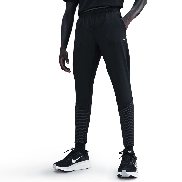 Pantaloni e Tights Running Uomo Nike DriFIT Reflect Pantaloni  Black/Reflective Silver IM6282010