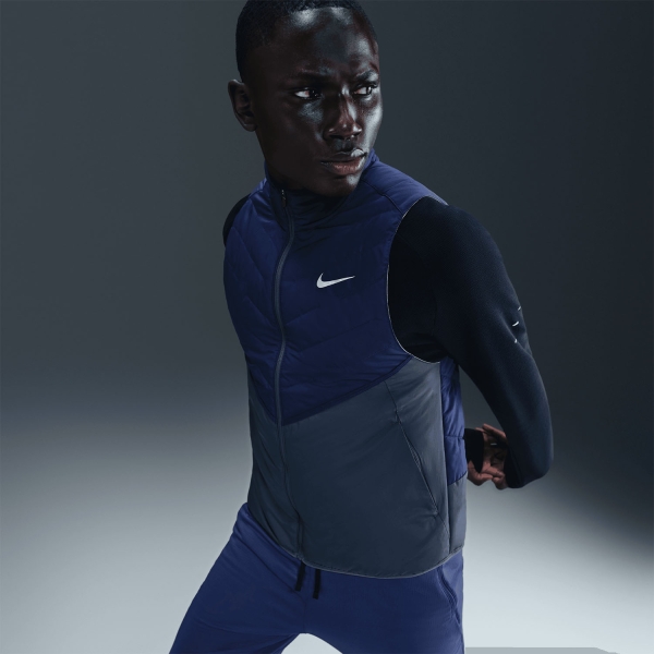 Nike Therma-FIT Repel Vest - Blue Void/Thunder Blue