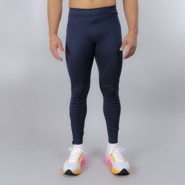 Pantaloni e Tights Running Uomo Mizuno Active Warmalite Tights  Baritone Blue J2GBC50311