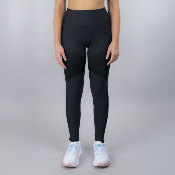 Tights Running Donna Mizuno Tech Thermal Charge Tights  Black J2GBC70209