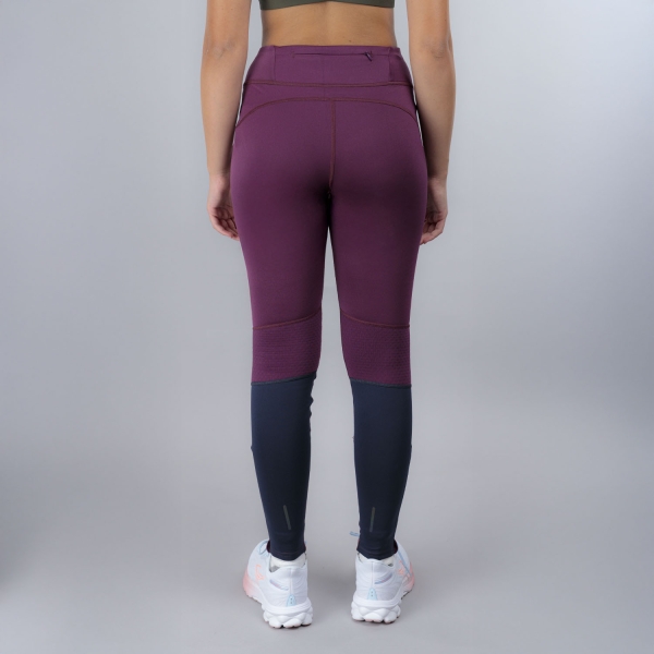 Mizuno Active WARMALITE Tights - Dark Purple