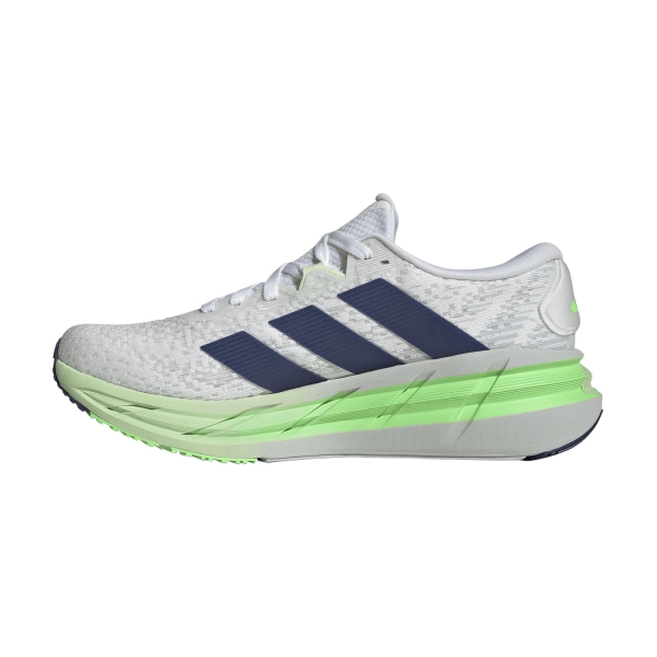 adidas Adistar 4 - FTWR White/Tech Indigo/Lime Burst