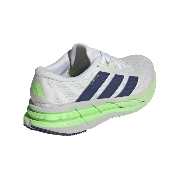 adidas Adistar 4 - FTWR White/Tech Indigo/Lime Burst