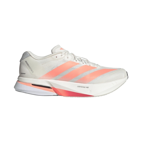Scarpe Running Performance Uomo adidas adizero Boston 13  Off White/Lucid Orange/Grey JP9252