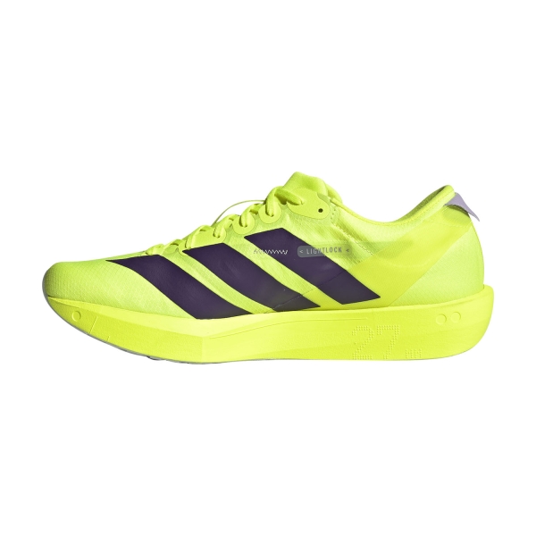 adidas adizero Adios 9 - Solar Yellow/Aurora Plum/Powder Plum