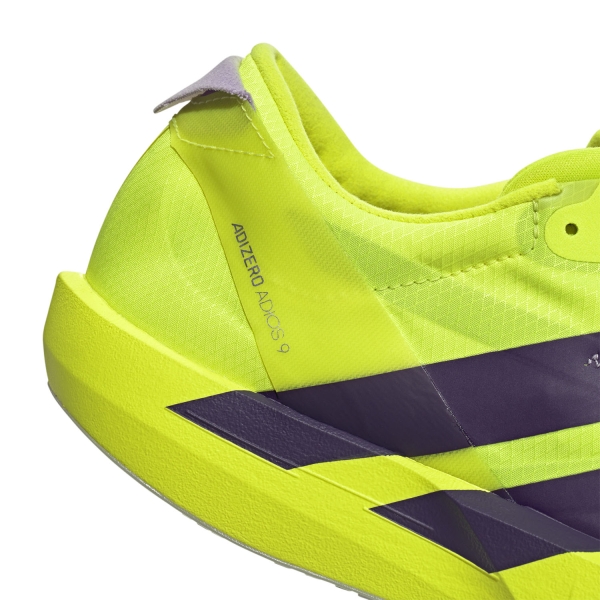 adidas adizero Adios 9 - Solar Yellow/Aurora Plum/Powder Plum
