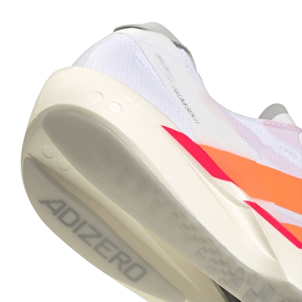 adidas adizero Takumi Sen 11 - FTWR White/Lucid Orange/Lucid Red