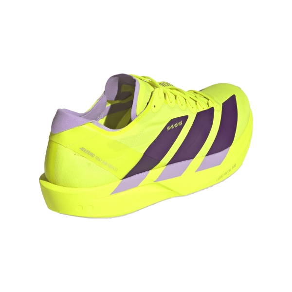 adidas adizero Takumi Sen 11 - Solar Yellow/Aurora Plum/Powder Plum