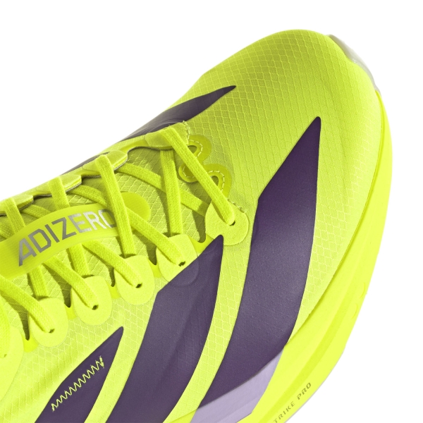 adidas adizero Takumi Sen 11 - Solar Yellow/Aurora Plum/Powder Plum