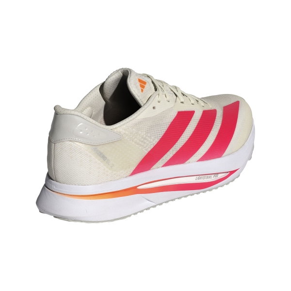 adidas adizero SL 2 - Off White/Pure Orange/Lucid Red