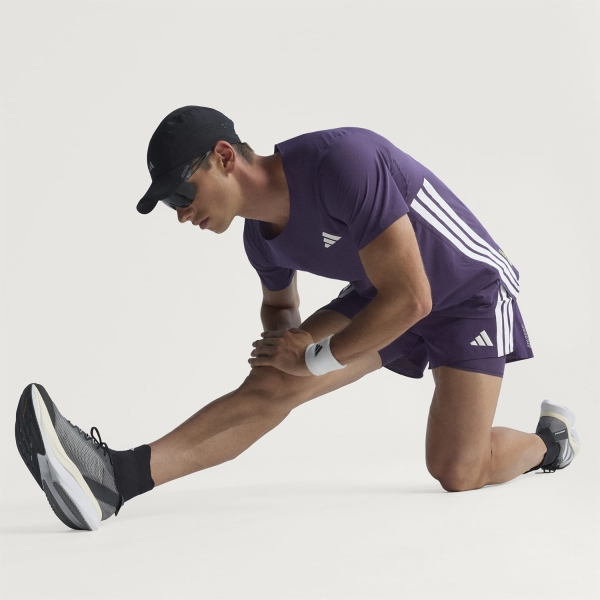 adidas adizero Pro Maglietta - Aurora Plum