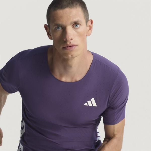 adidas adizero Pro Maglietta - Aurora Plum