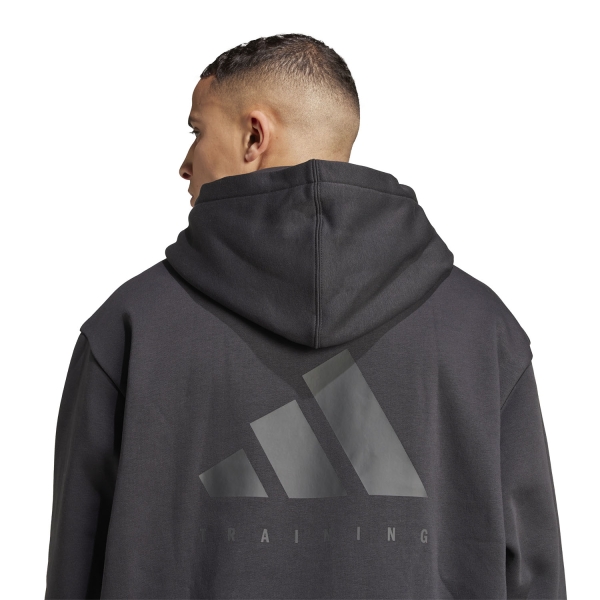adidas Power Workout Hoodie - Black