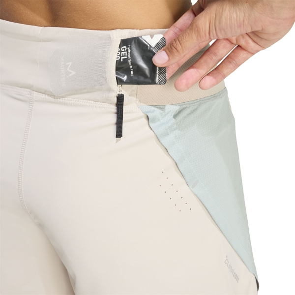 adidas adi365breeze 3in Pantaloncini - Wonder Alumina/Wonder Sage