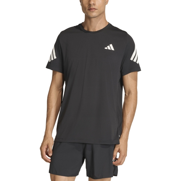 Camisetas Running Hombre adidas adi365 CLIMACOOL Iconic Camiseta  Black JZ7694