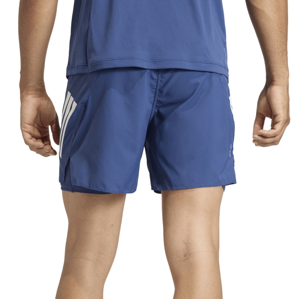 adidas Adizero Gel Pocket 3in Shorts - Tech Indigo