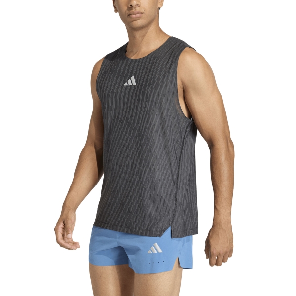 Top Running Hombre adidas adi365 CLIMACOOL+ Top  Black KA2389